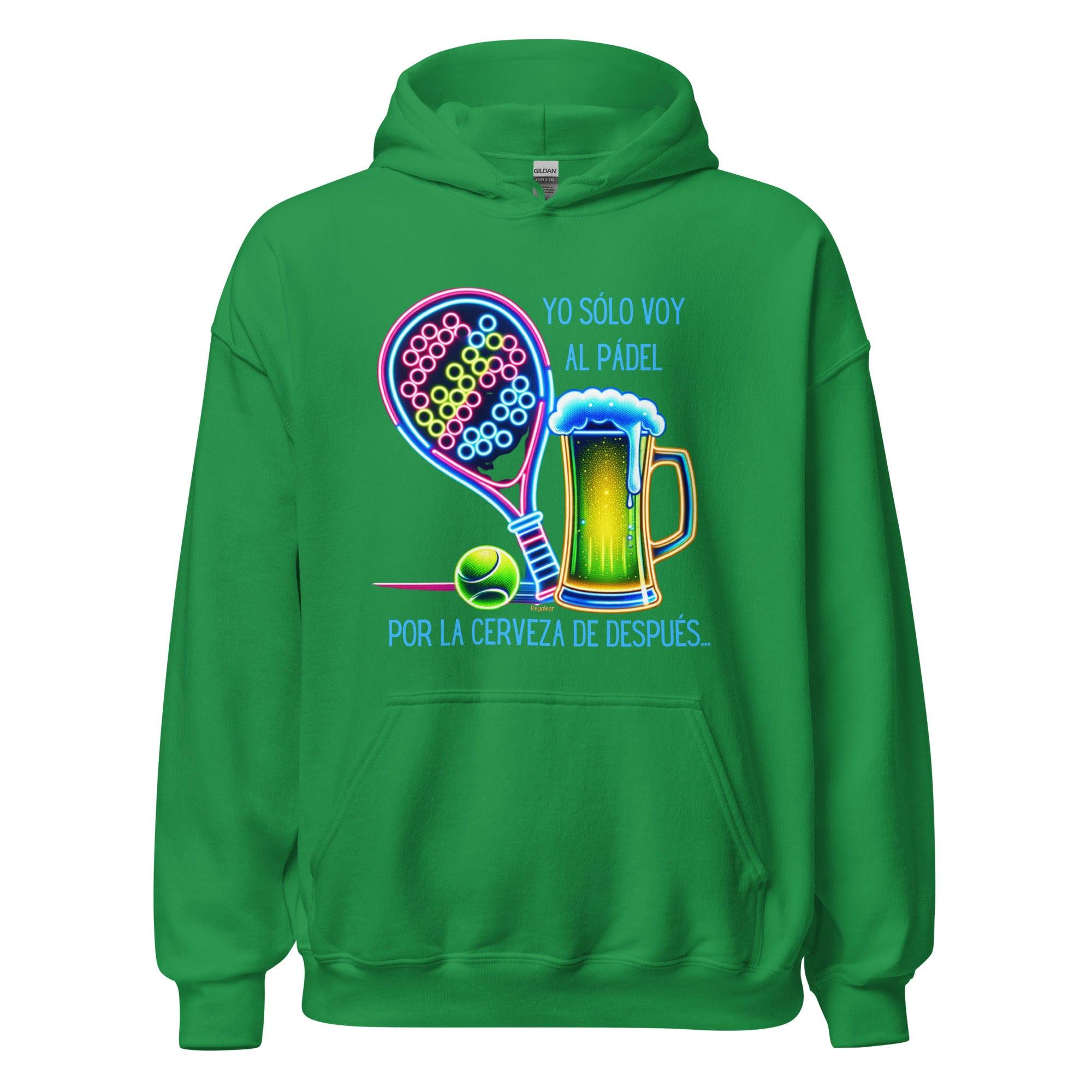 Sudadera unisex Yo solo voy al padel